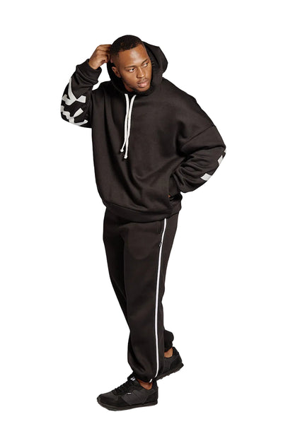 MENS BLACK VICTORY OVERSIZED HOODIE – Victory Lab