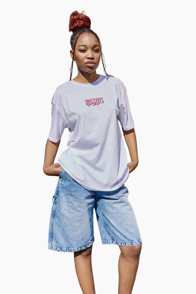 MID BLUE CARPENTER DENIM JORT