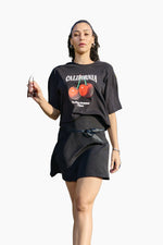 PLEATED MINI SKIRT