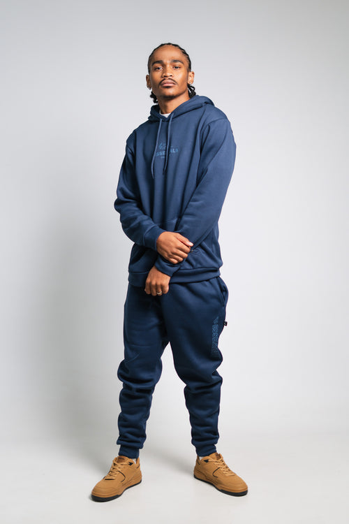 NAVY ESSENTIAL HOODY