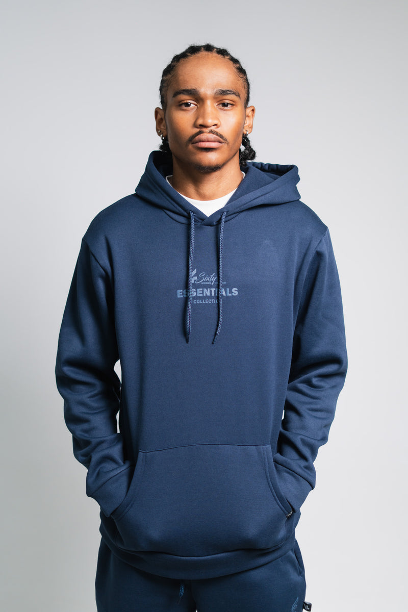 NAVY ESSENTIAL HOODY