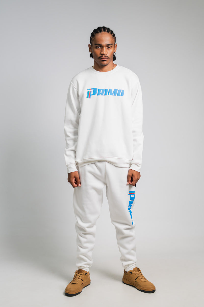 WHITE CLASSIC CREW NECK