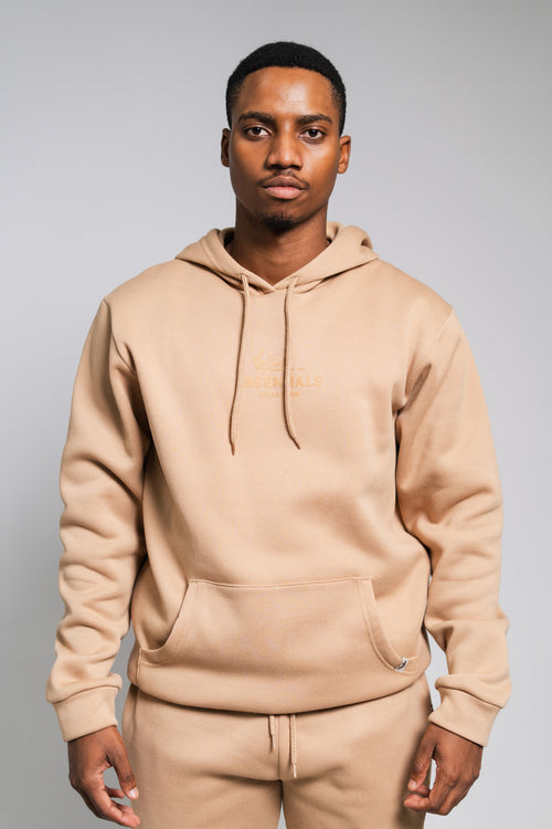 TAN ESSENTIAL HOODY