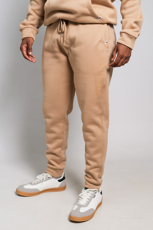 TAN ESSENTIAL JOGGER