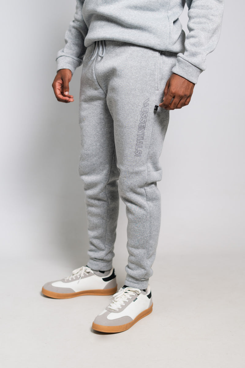 GREY MELANGE ESSENTIAL JOGGER