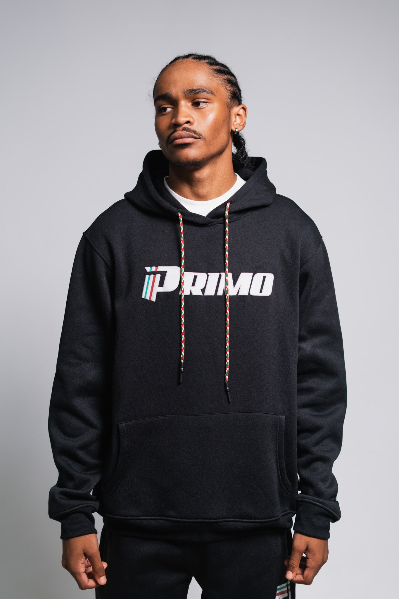 BLACK CLASSIC FLEECE HOODY