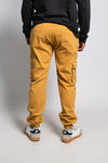 CARAMEL TWILL CARGO JOGGER