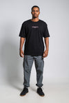 BLACK ESSENTIALS FASH TEE