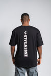 BLACK ESSENTIALS FASH TEE