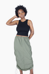 SAGE TASLON CARGO SKIRT