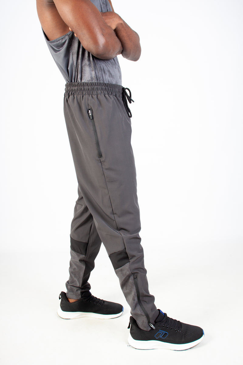 PRIMO ENDLESS GREY DOTTED MICROFIBRE PANT