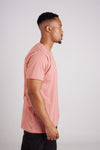 PINK CREW NECK TEE