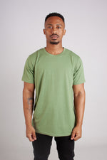 DARK SAGE CREW NECK TEE