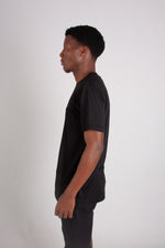 BLACK POCKET TEE