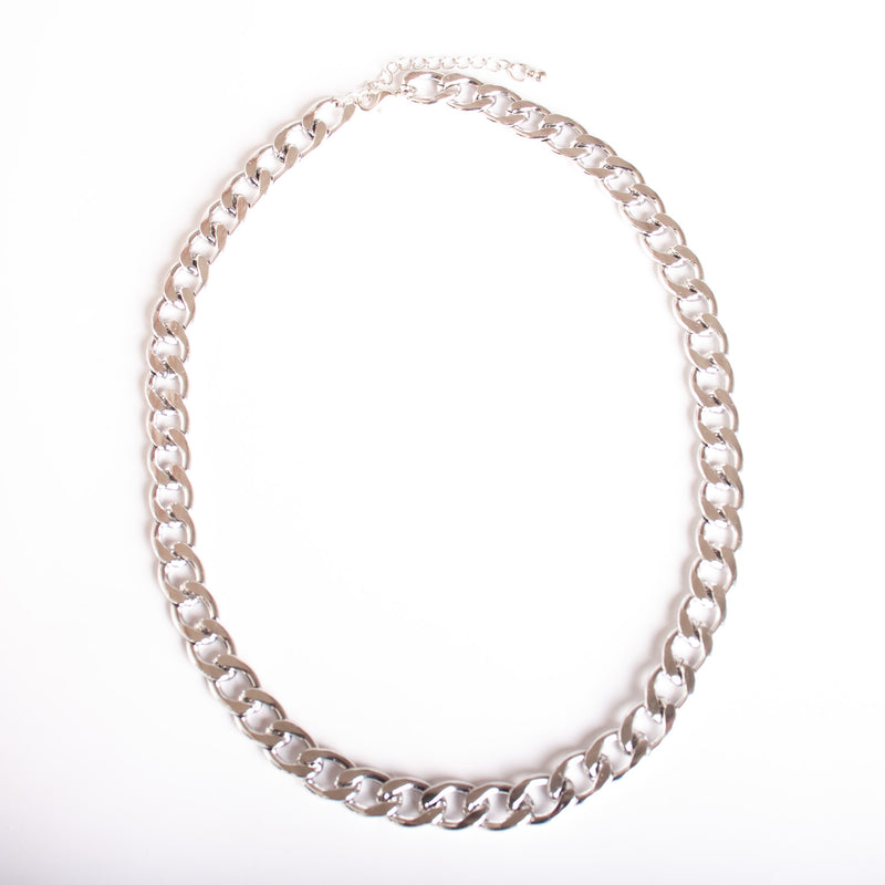 50CM SILVER LINK CHAIN