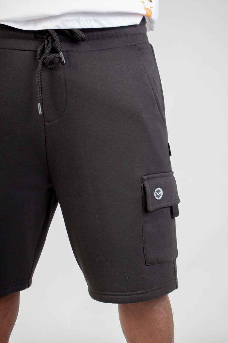 BLACK CARGO SHORT