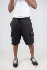 BLACK CARGO SHORT