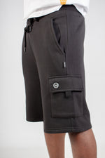 BLACK CARGO SHORT