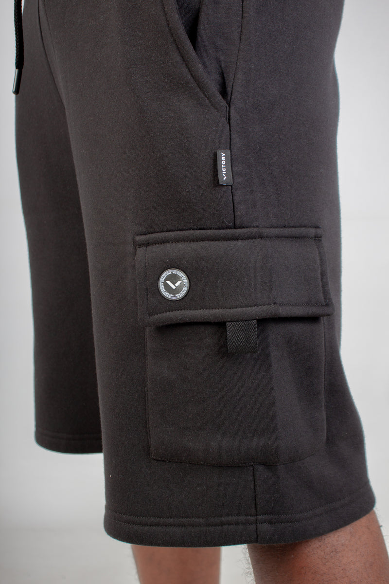 BLACK CARGO SHORT
