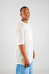 CREAM CROCHET T-SHIRT