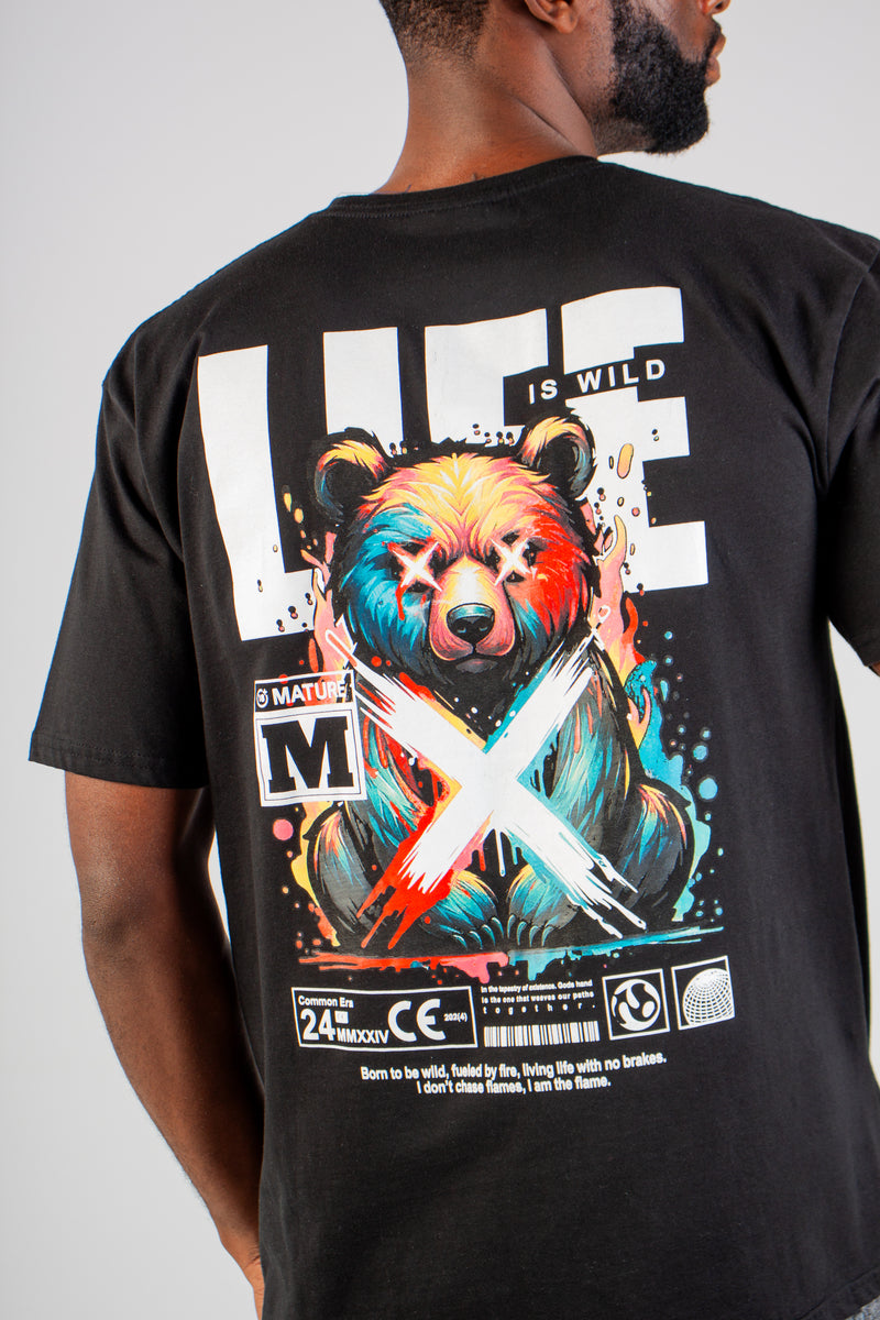 LIFE IS WILD FASHION TEE