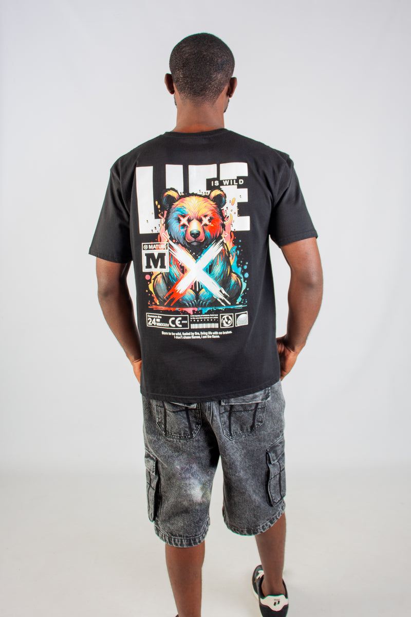 LIFE IS WILD FASHION TEE
