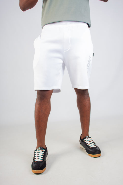 WHITE CORE FLEECE SHORT