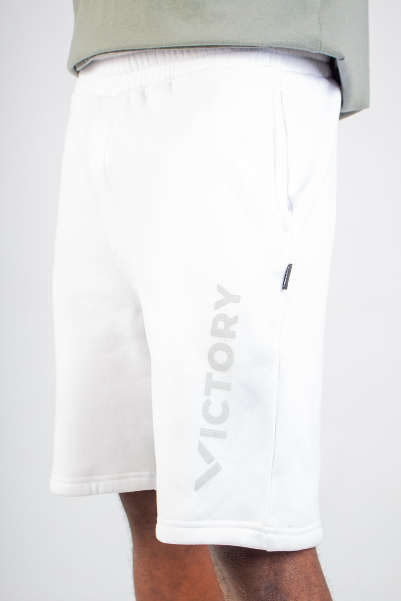 WHITE CORE FLEECE SHORT