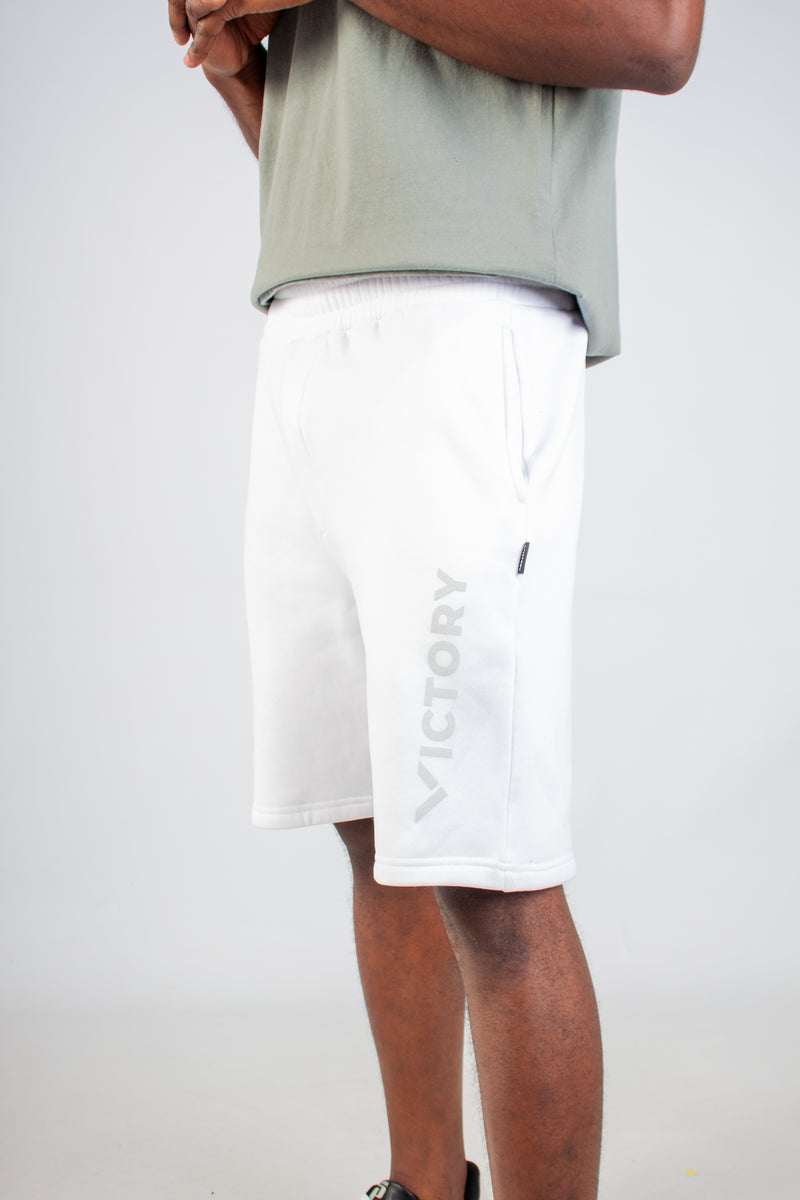 WHITE CORE FLEECE SHORT