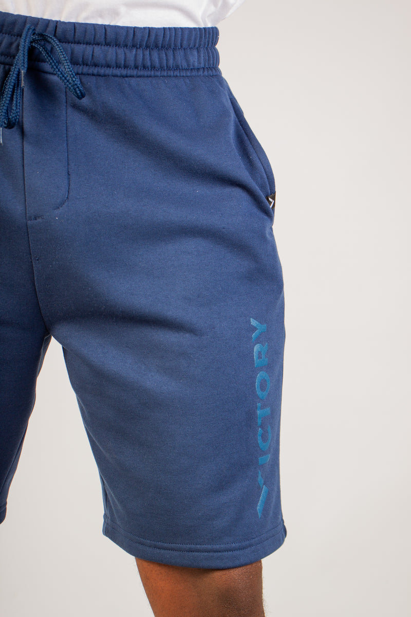NAVY CORE FLEECE SHORT