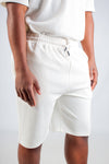 CREAM JACQUARD KNIT SHORT