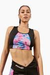 FLORAL AOP ACTIVE BRA