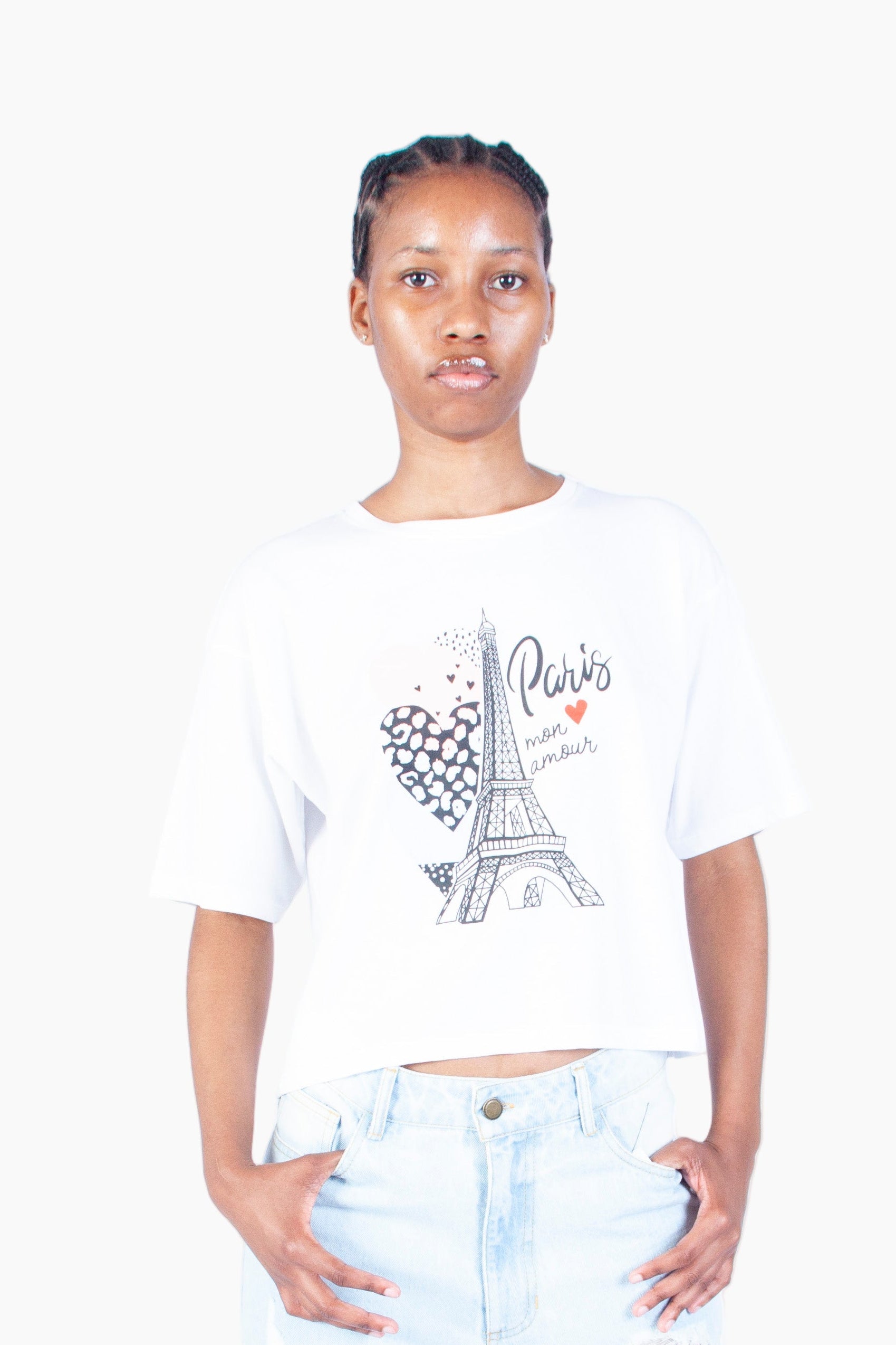 'PARIS' BOXY TEE