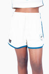 CREAM FLEECE SHORTS