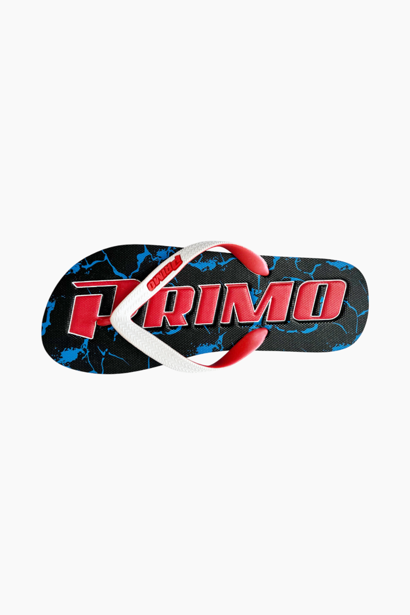 BLUE/RED EMBOSSED FLIP FLOP