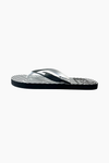 BLACK GEOMETRIC OPP FLIP FLOP