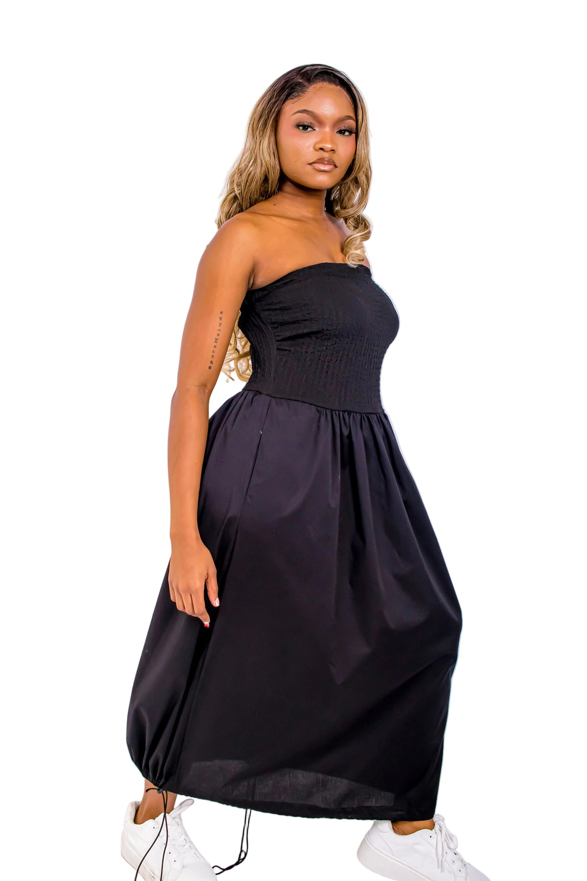 BLACK MAXI DRESS