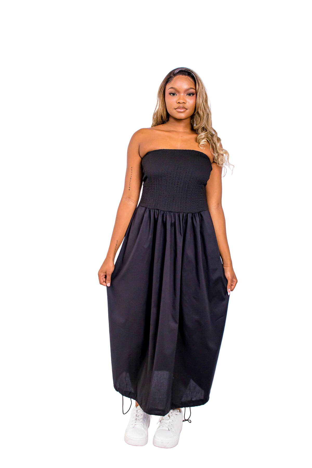 BLACK MAXI DRESS