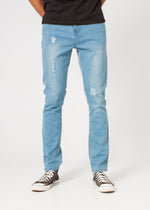 Light Blue Skinny Fit Denim Jeans